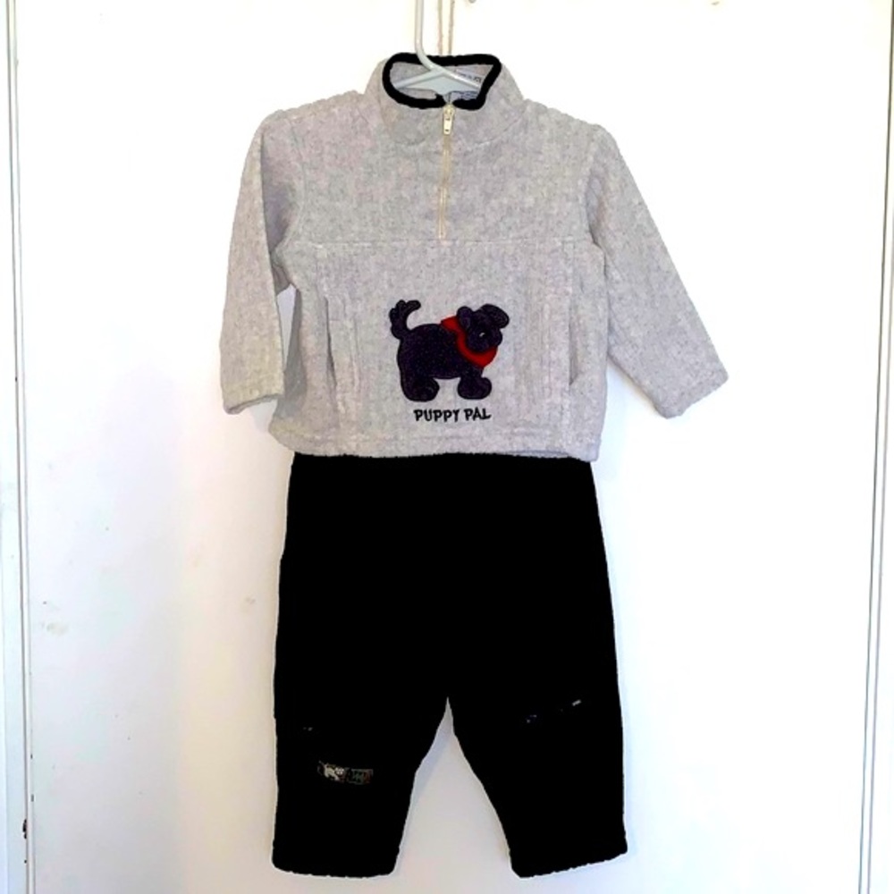 🧸 Baby Headquarters Two-Piece Matching Set Fleece Top and Pant